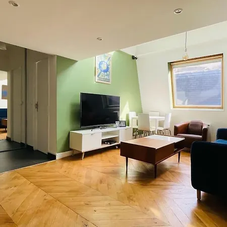 Bright Duplex On The Floor - Close To Opera * פריז