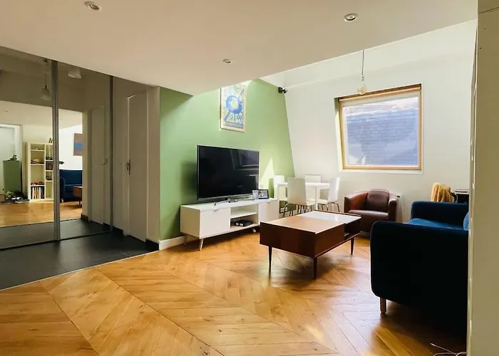 Bright Duplex On The Floor - Close To Opera * Paříž
